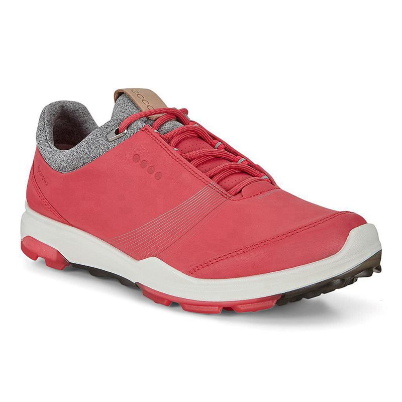 Zapatillas Gore Tex Ecco W Golf Biom Hybrid 3 Para Mujer,Rojas,910632-GMX